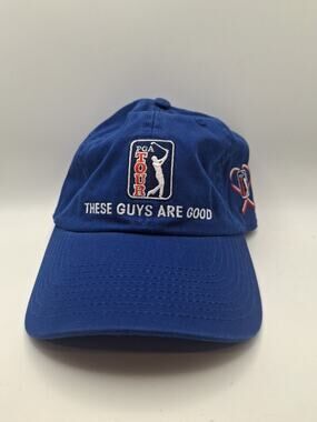PGA Tour "These Guys Are Good" Blue Strapback Hat Cap